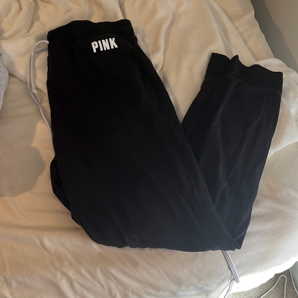Black PINK joggers! Great condition!